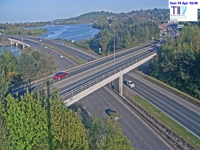 N40 at J9 (Bloomfield) - West