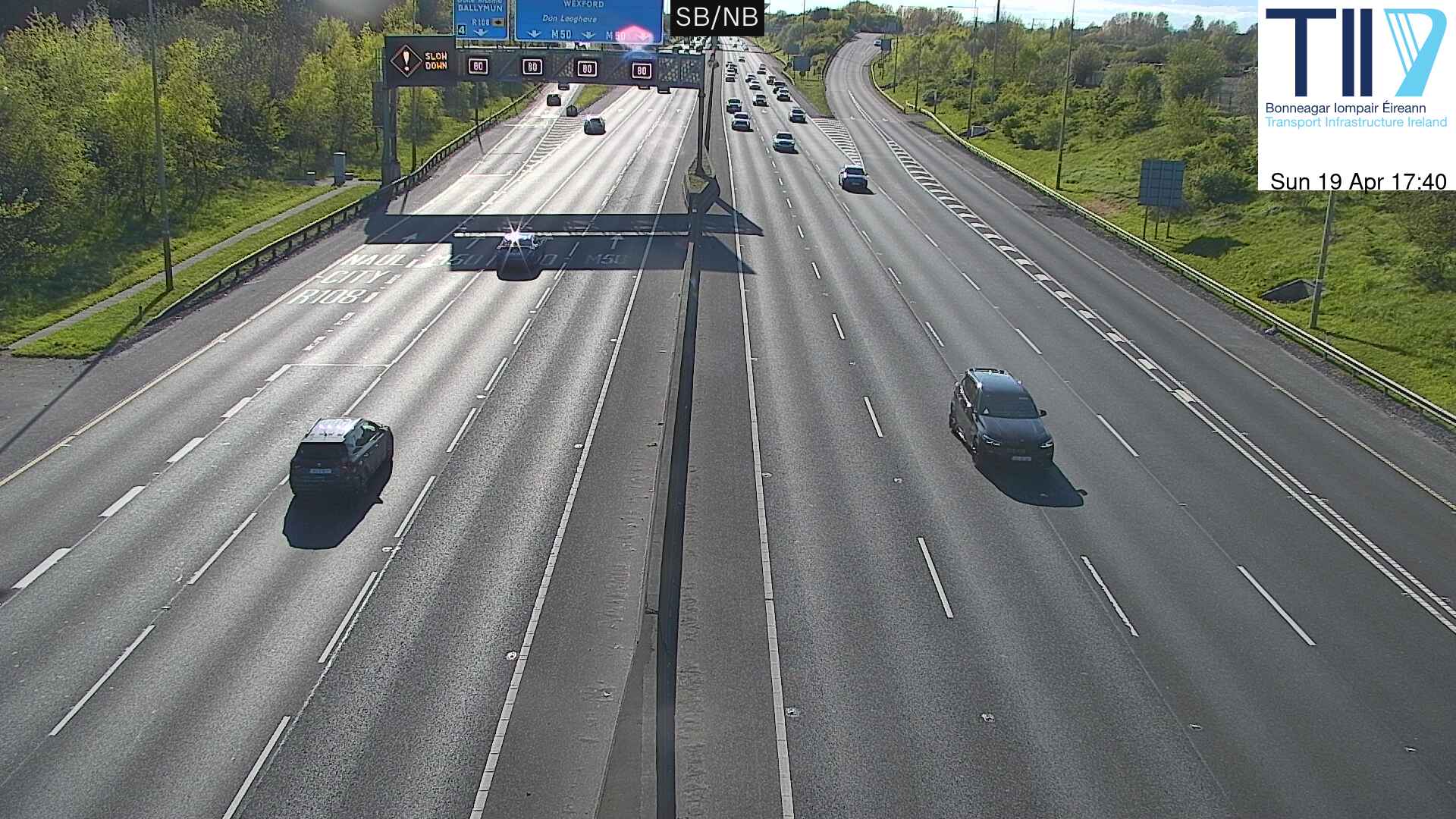 M50(N) 0.5kmAfter J4 (Ballymun)