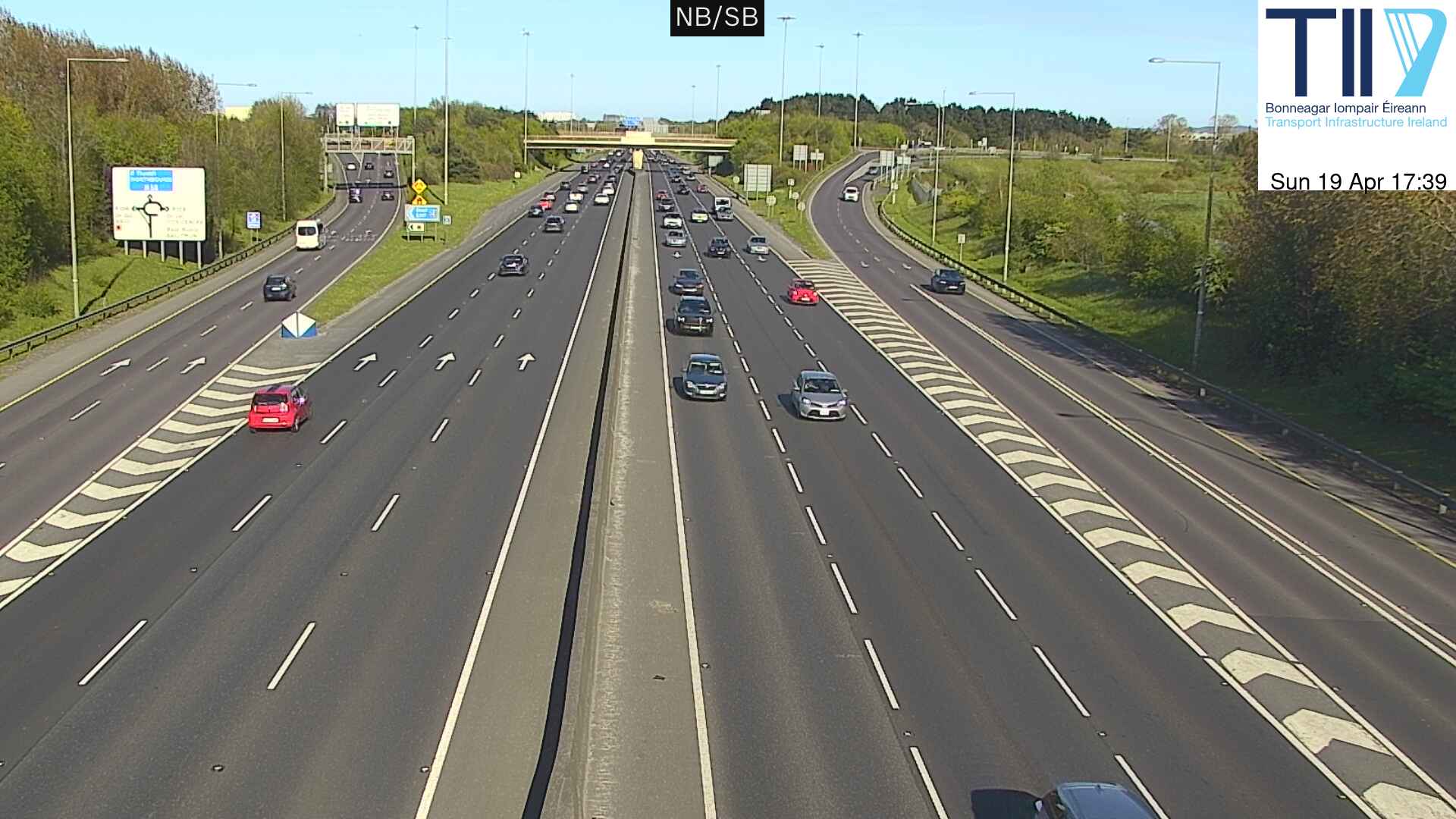M50(N) Off Slip At J4 (Ballymun)