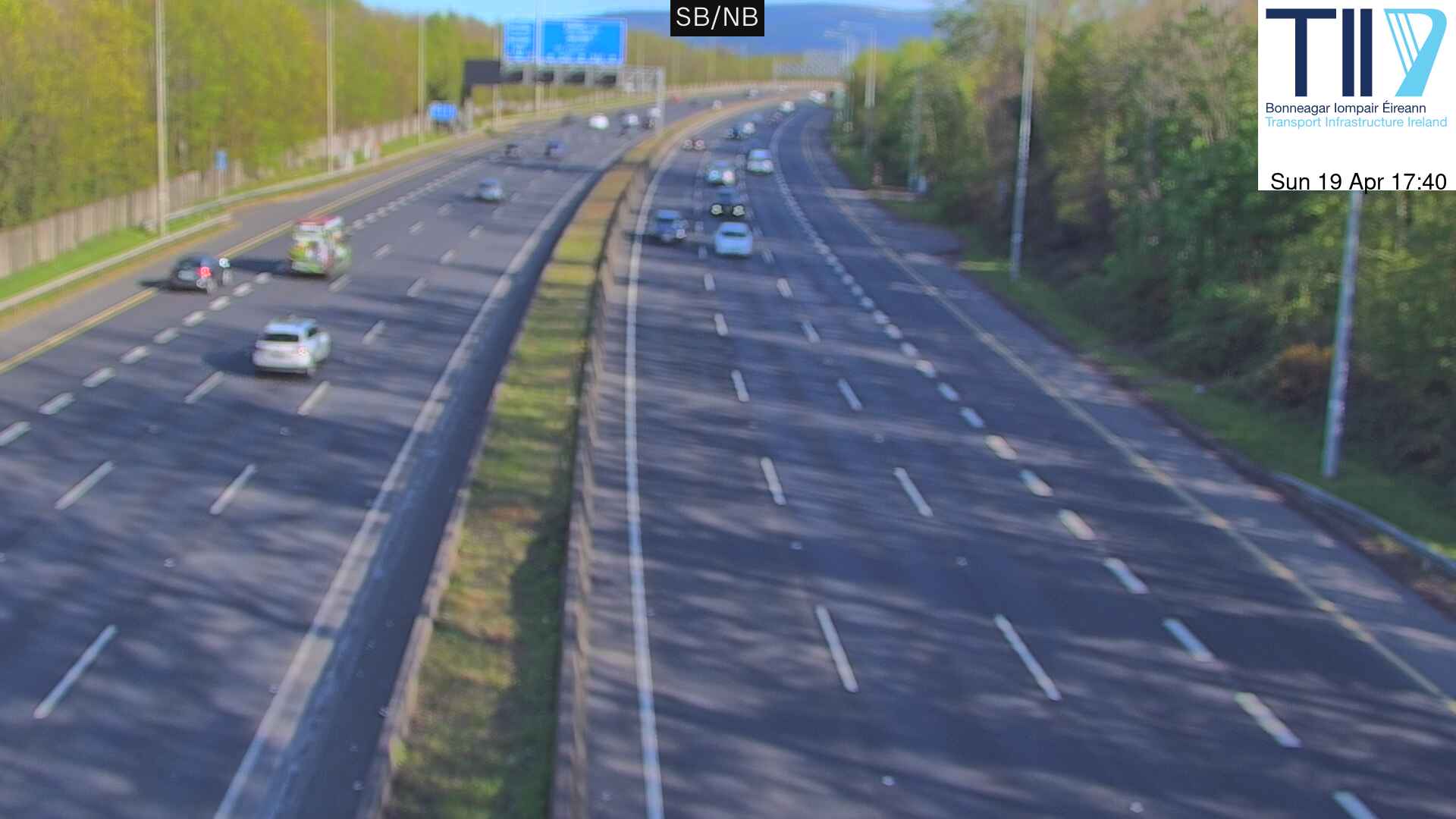 M50(N) – 1.3Km Before J10 (Ballymount)