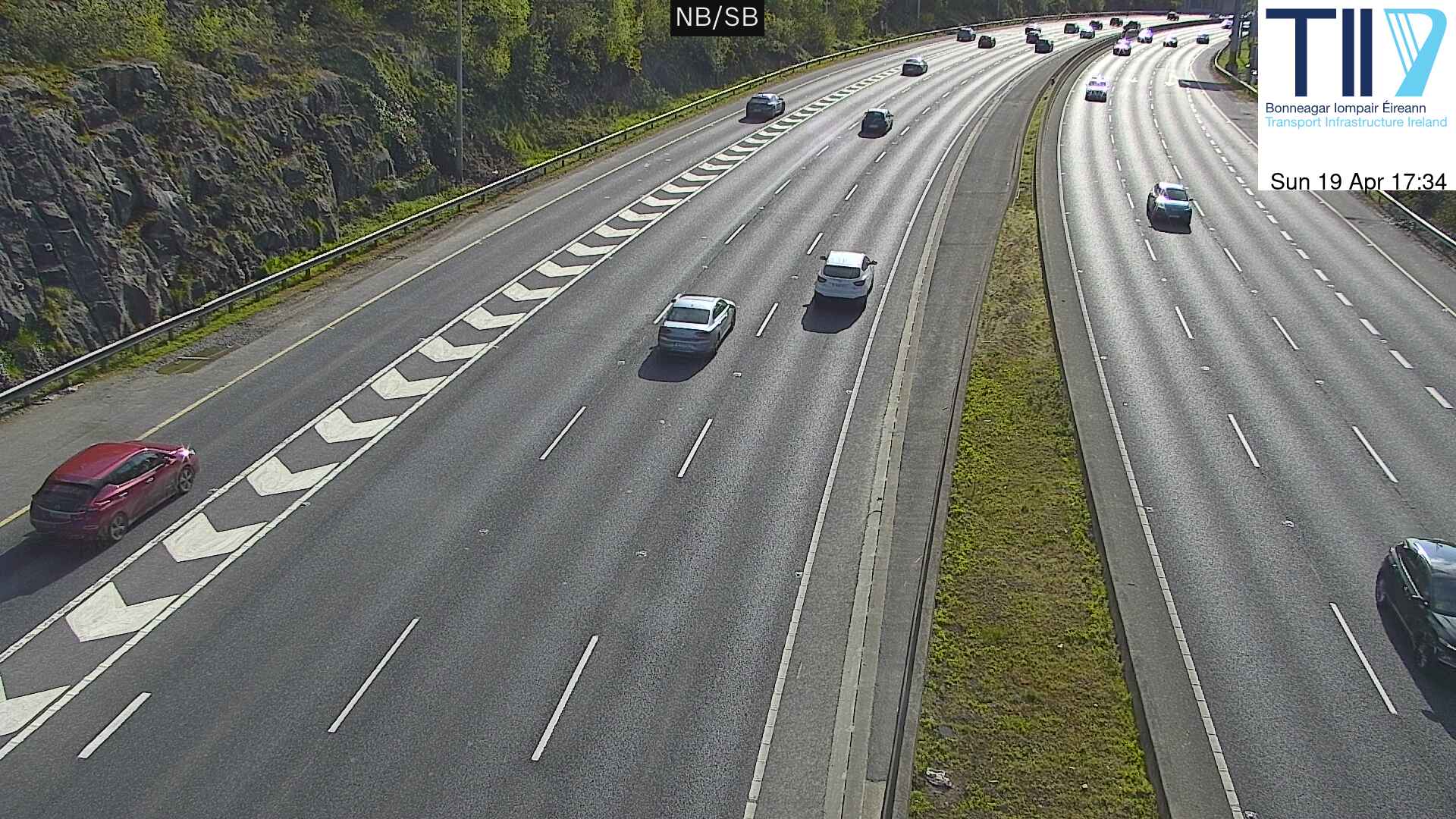 M50(N) 0.2km After J13 (Dundrum)