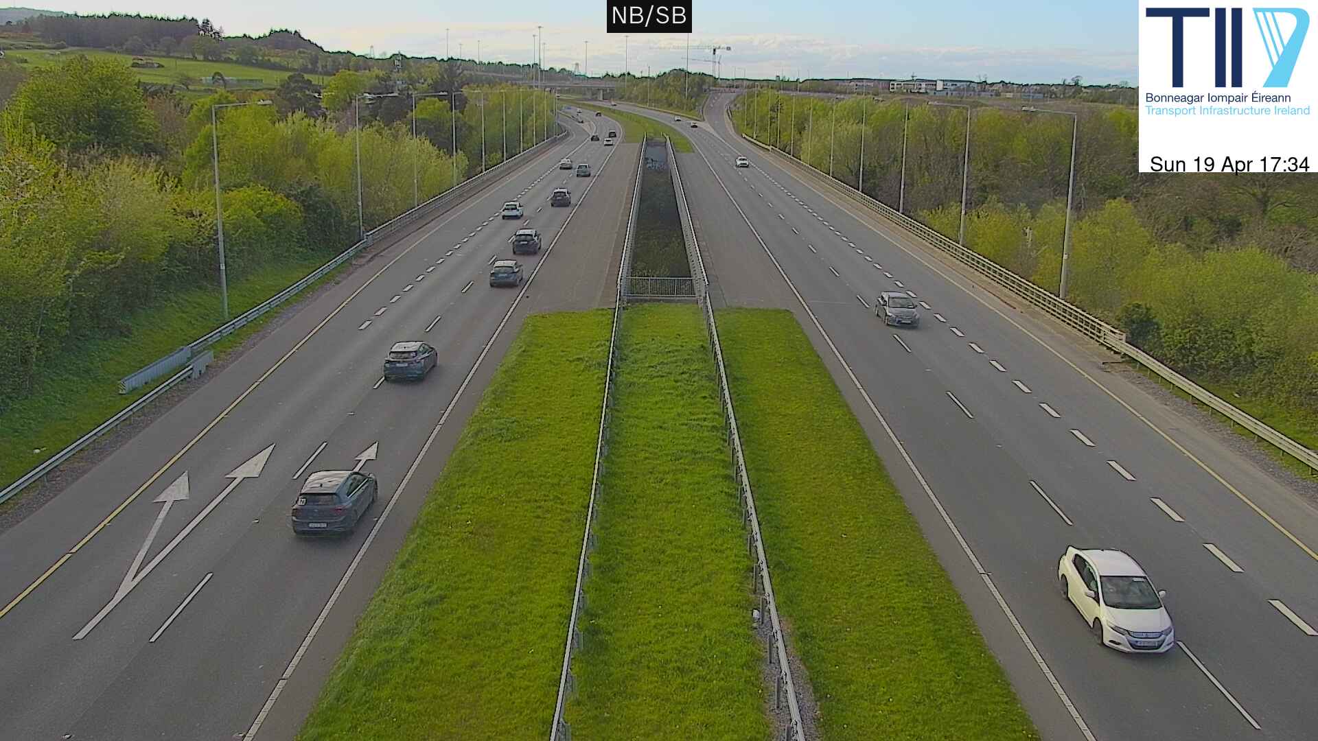 M50(N) 0.5km before J16 (Cherrywood)